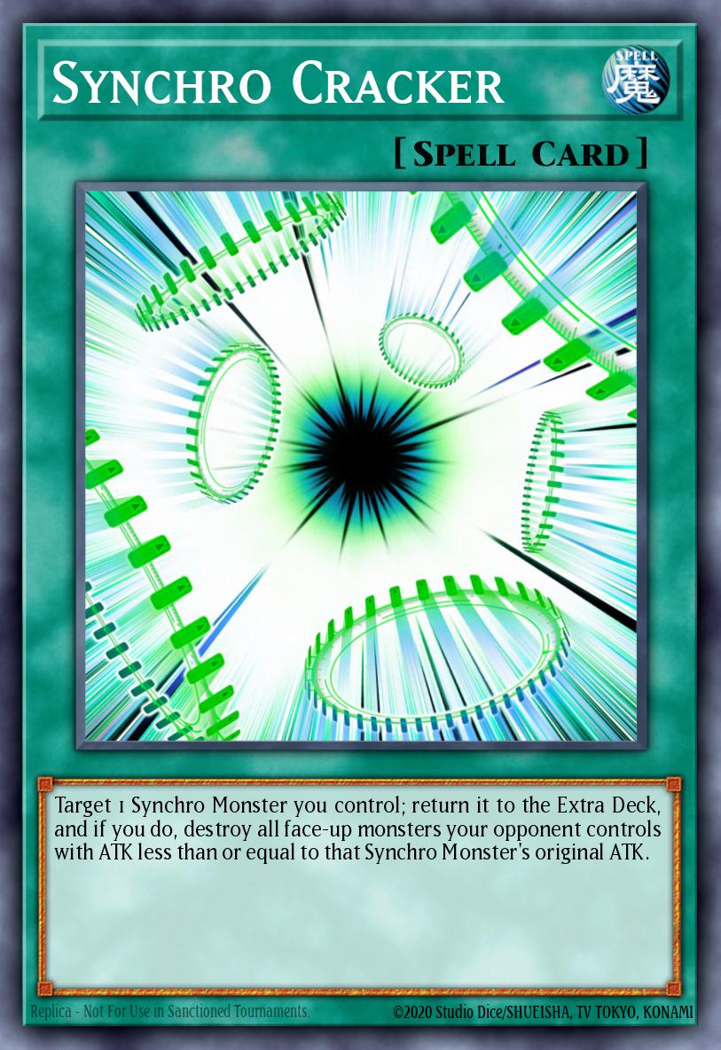 Synchro Cracker Yu-Gi-Oh card