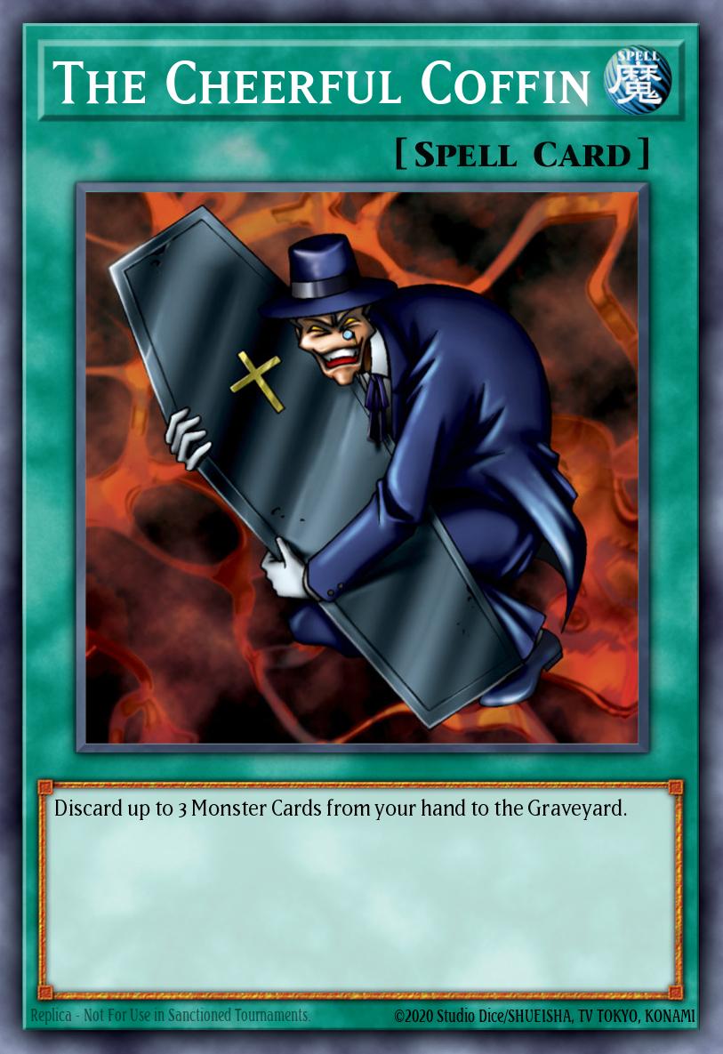 The Cheerful Coffin Yu-Gi-Oh card