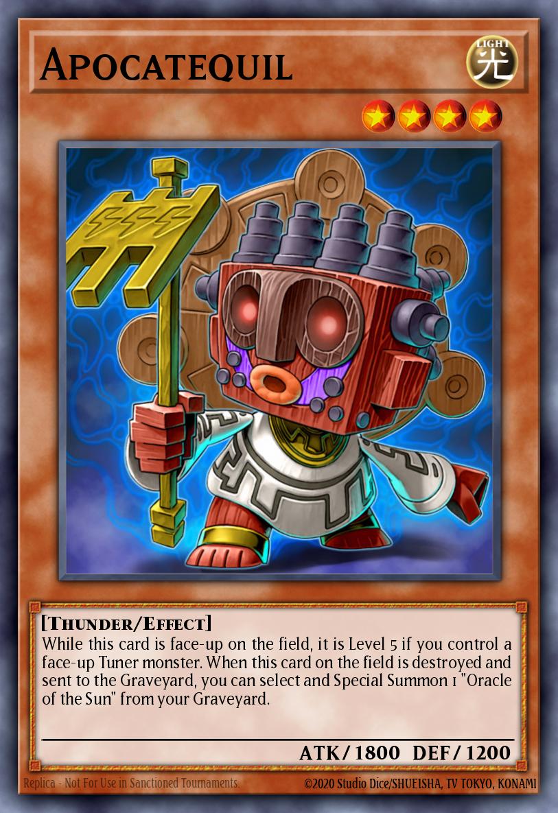 Apocatequil Yu-Gi-Oh card