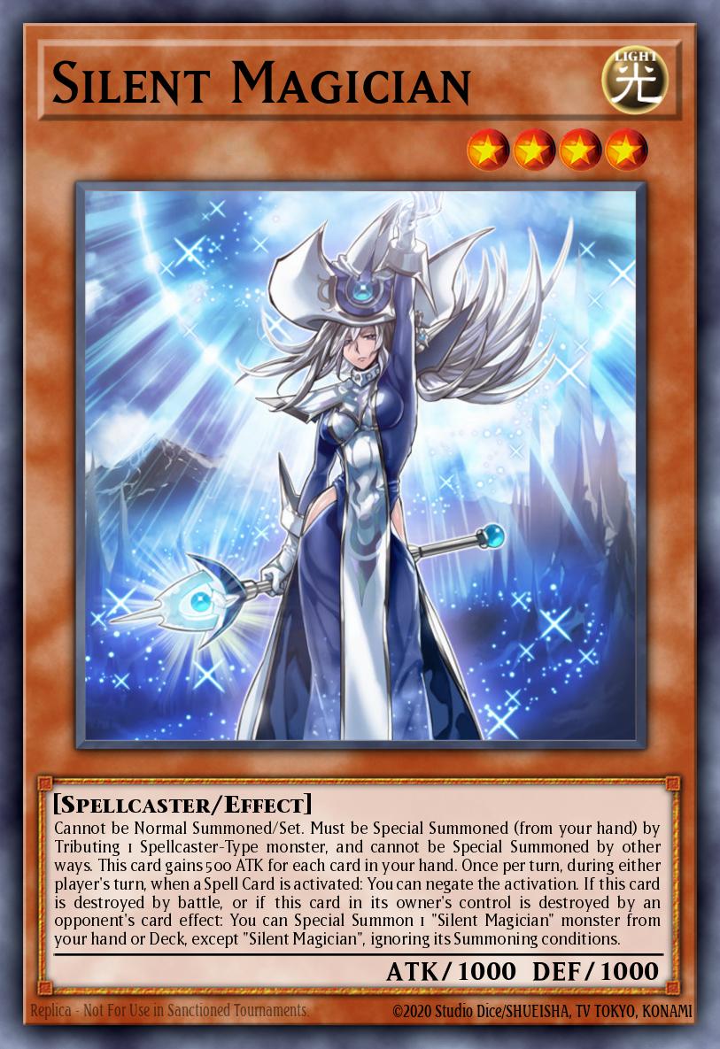 Silent Magician Yu-Gi-Oh card