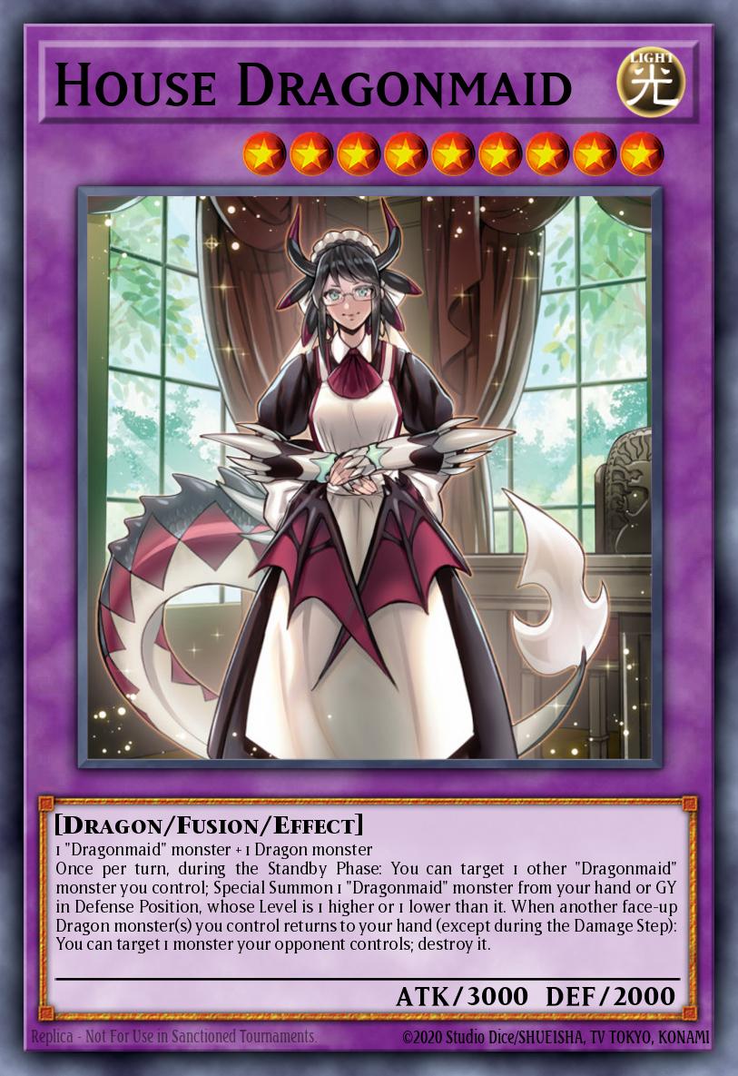 House Dragonmaid Yu-Gi-Oh card