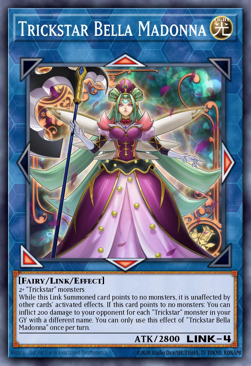 Trickstar Bella Madonna Yu-Gi-Oh card
