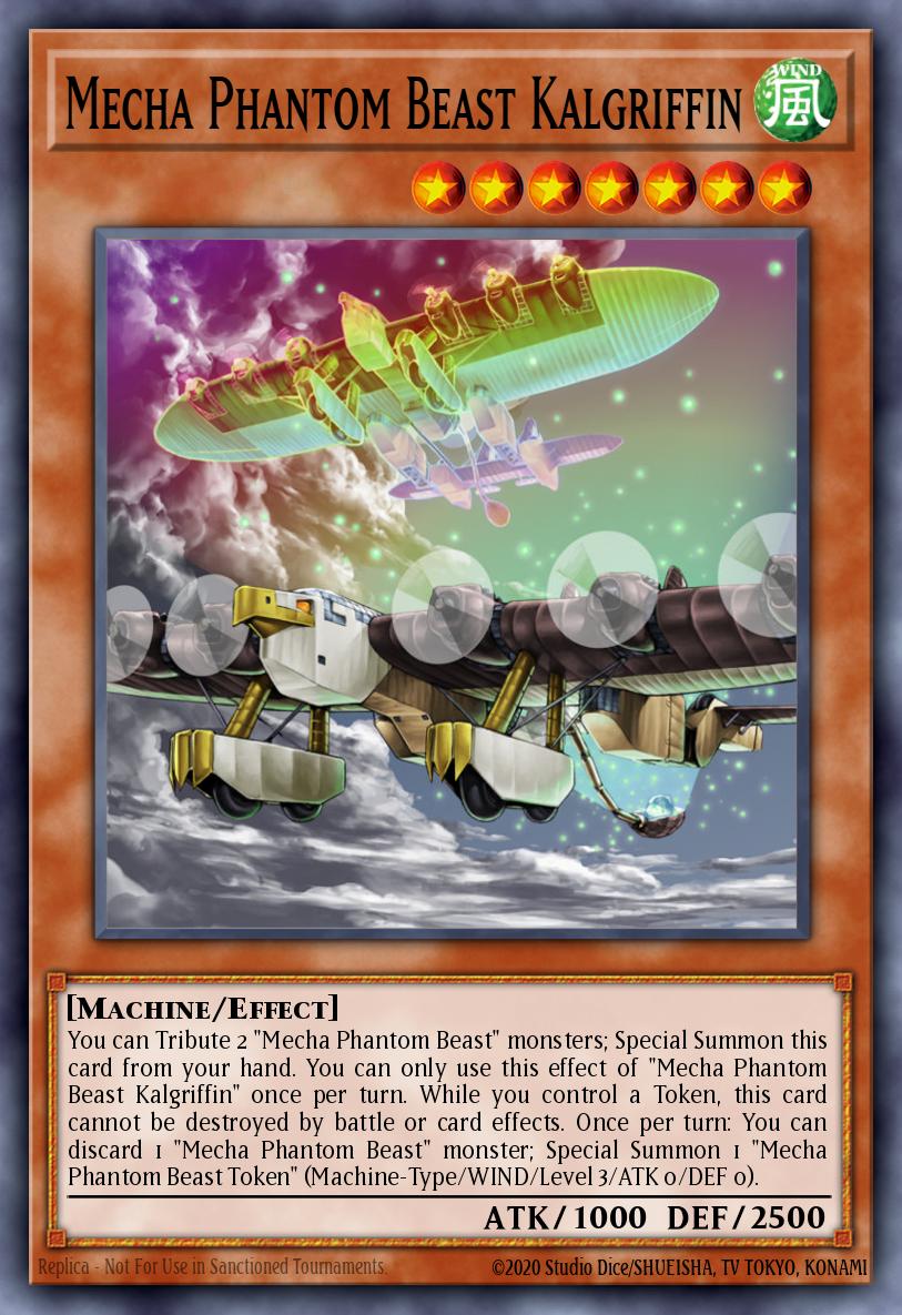 Mecha Phantom Beast Kalgriffin Yu-Gi-Oh card