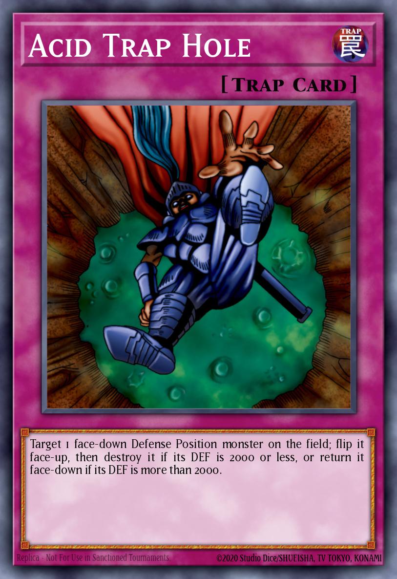 Acid Trap Hole Yu-Gi-Oh card