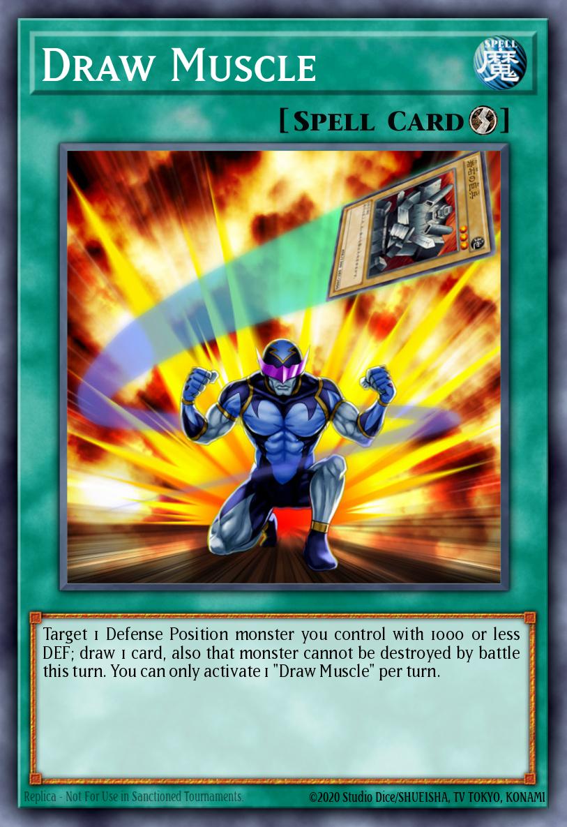 Draw Muscle Yu-Gi-Oh card