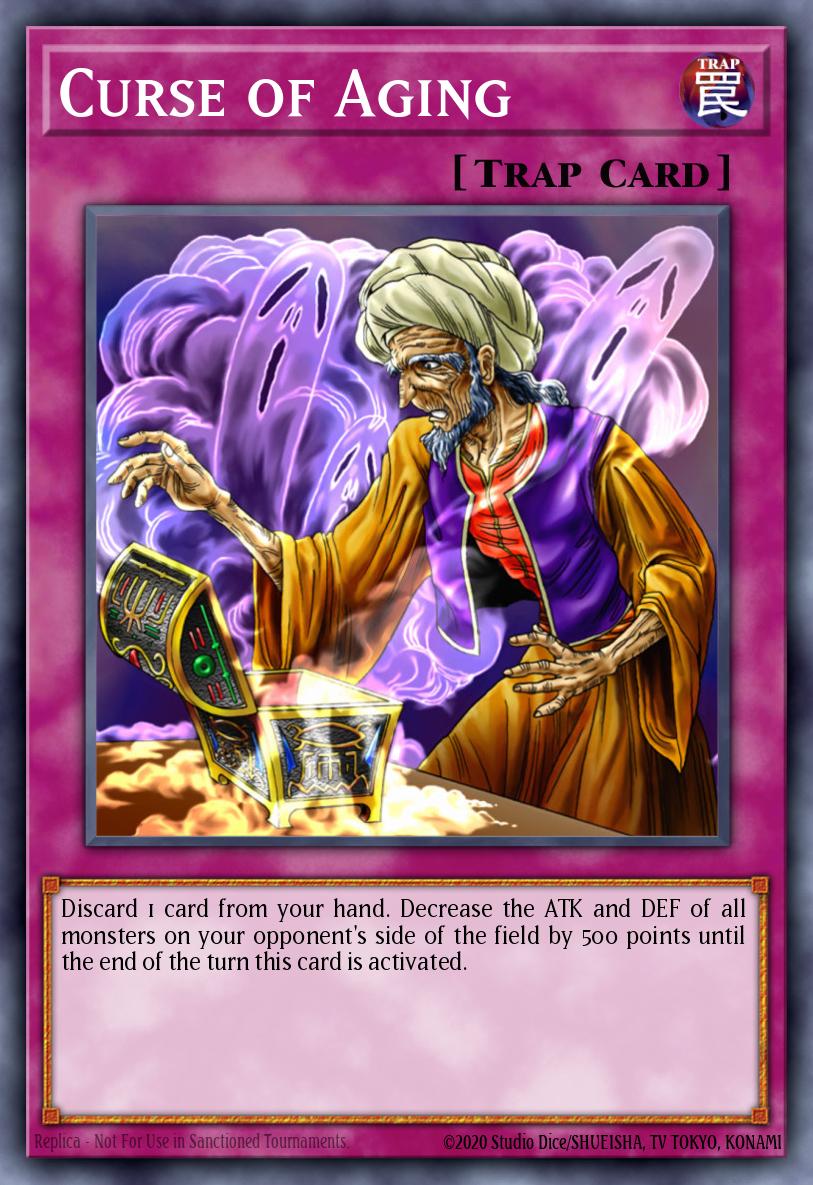 Curse of Aging Yu-Gi-Oh card