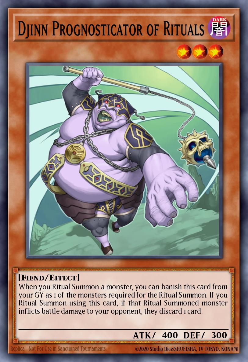 Djinn Prognosticator of Rituals Yu-Gi-Oh card
