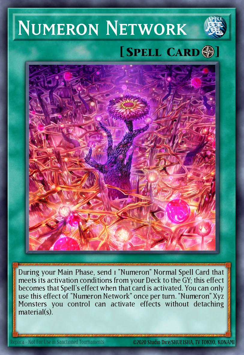 Numeron Network Yu-Gi-Oh card