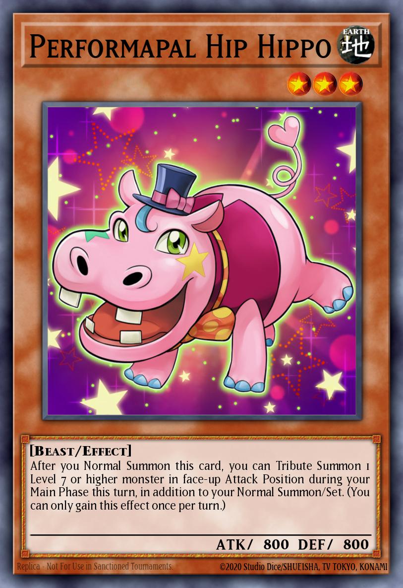 Performapal Hip Hippo Yu-Gi-Oh card
