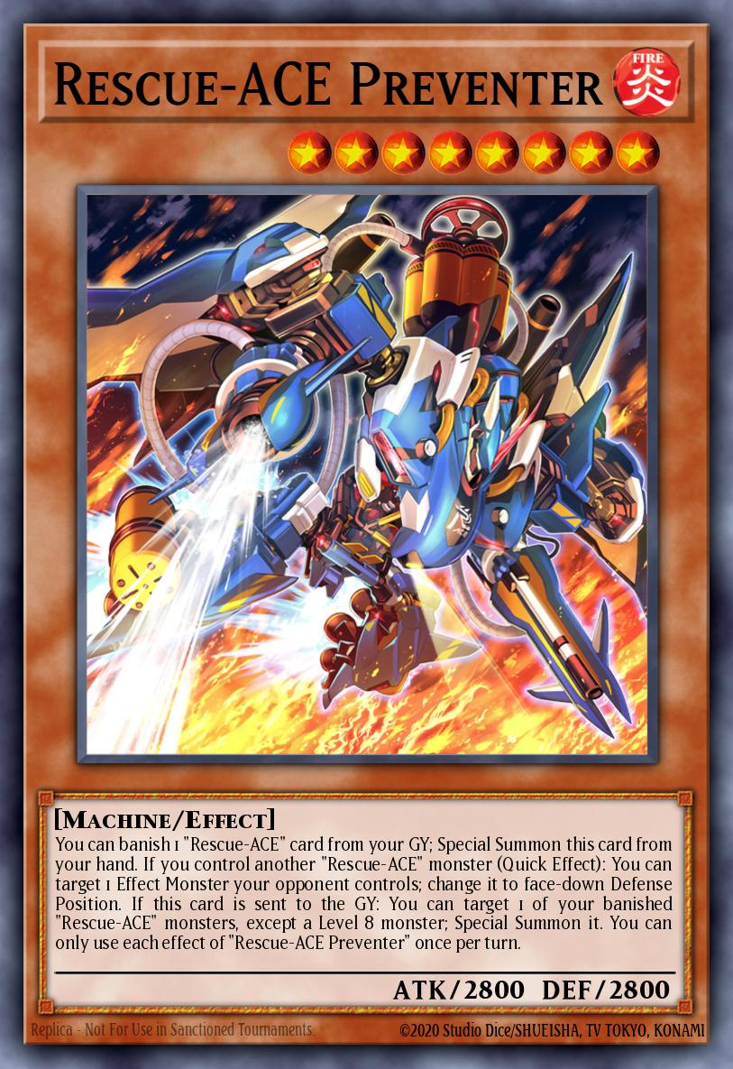 Rescue-ACE Preventer Yu-Gi-Oh card
