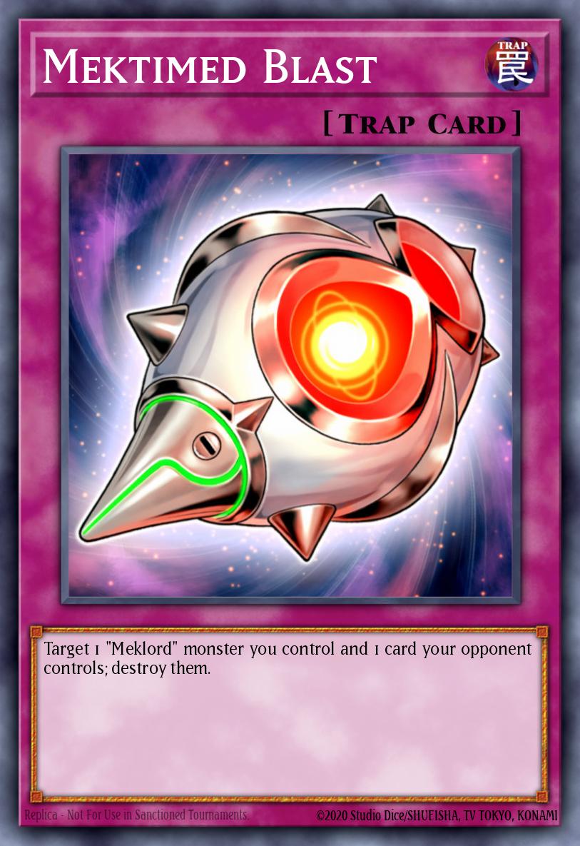 Mektimed Blast Yu-Gi-Oh card