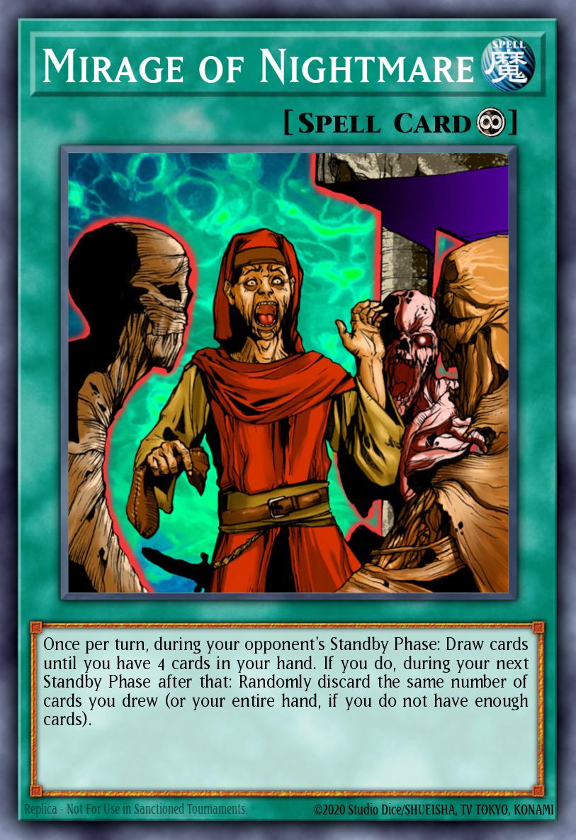 Mirage of Nightmare Yu-Gi-Oh card