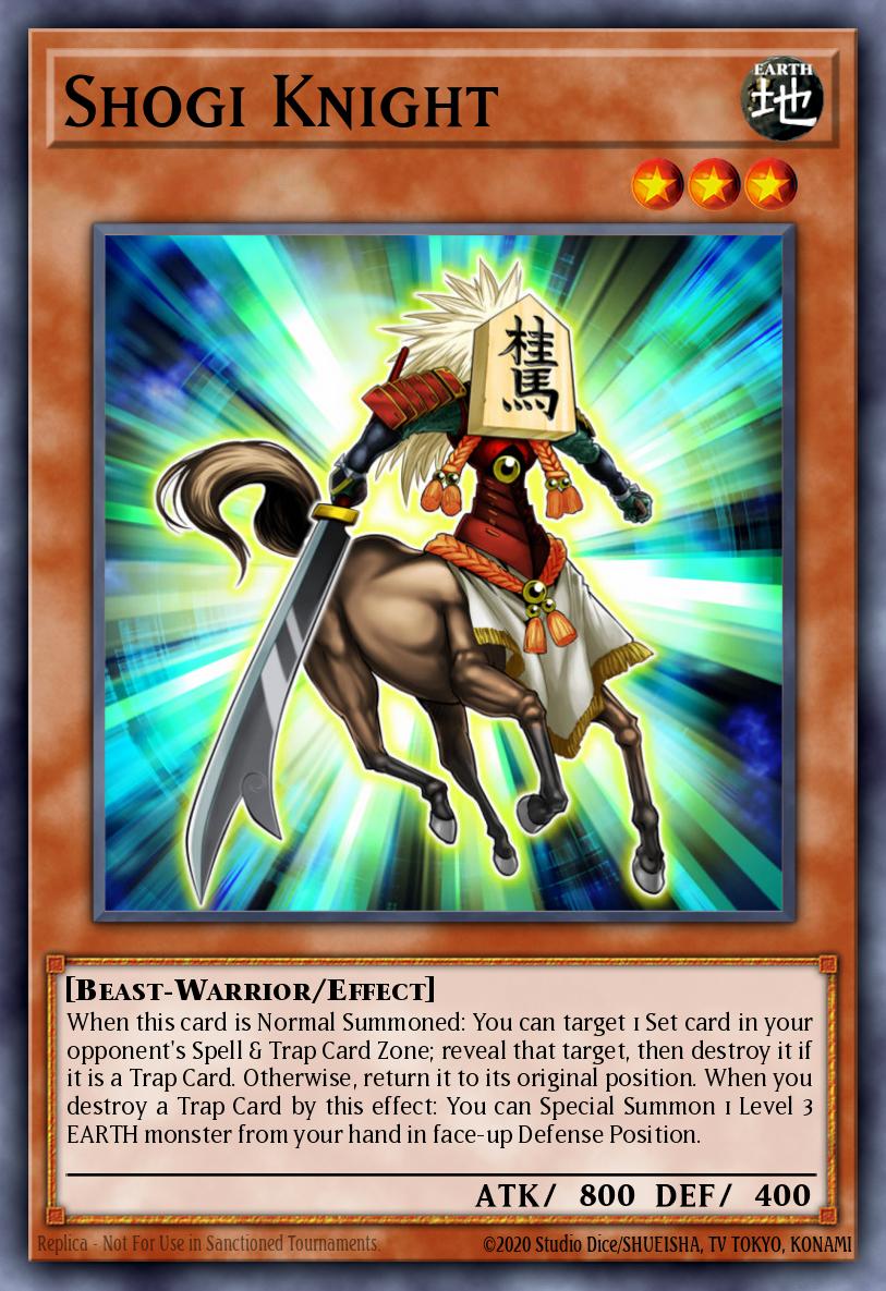 Shogi Knight Yu-Gi-Oh card