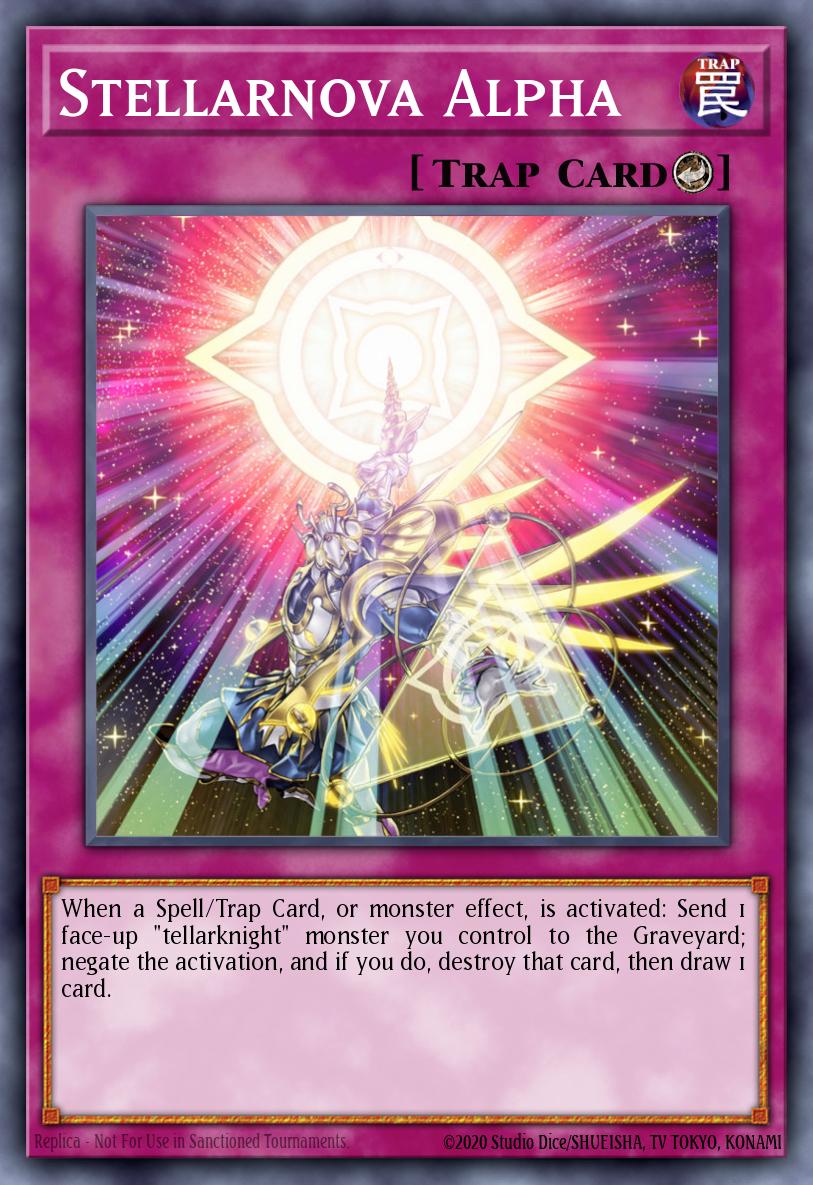 Stellarnova Alpha Yu-Gi-Oh card