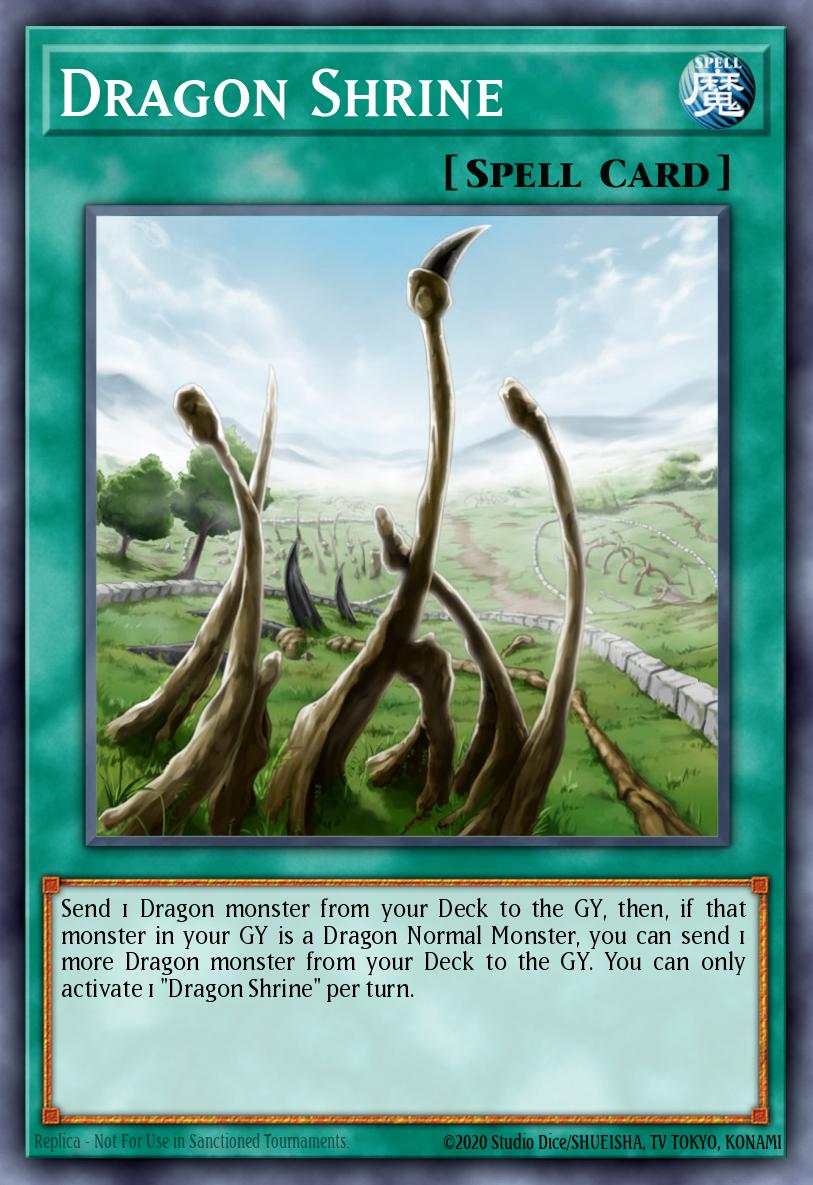 Dragon Shrine Yu-Gi-Oh card