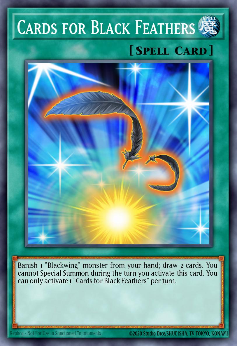 Cards for Black Feathers Yu-Gi-Oh card