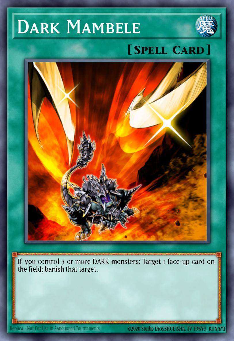 Dark Mambele Yu-Gi-Oh card