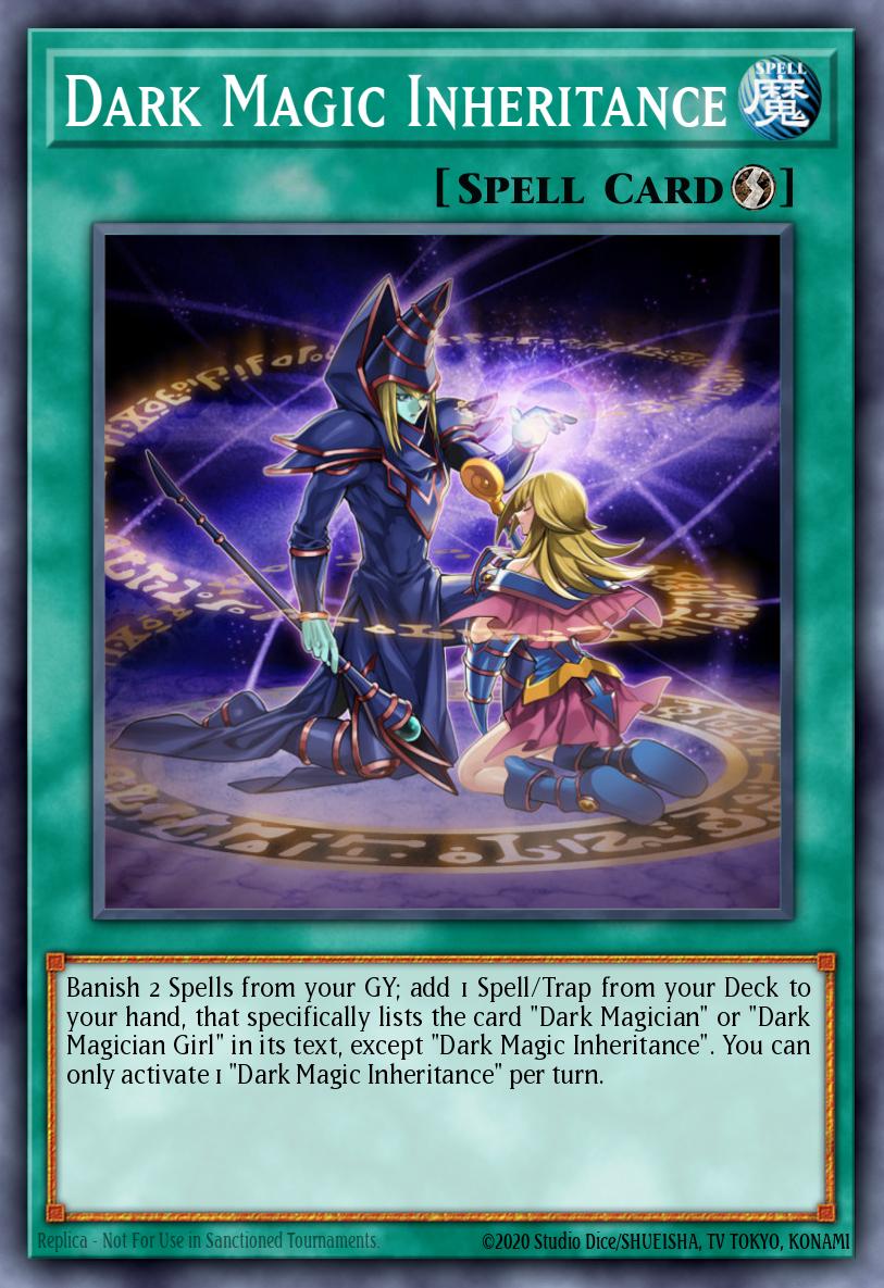 Dark Magic Inheritance Yu-Gi-Oh card
