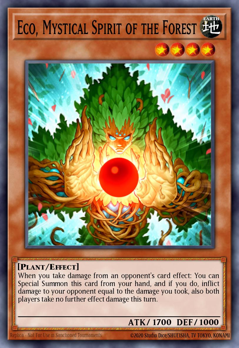 Eco, Mystical Spirit of the Forest Yu-Gi-Oh card