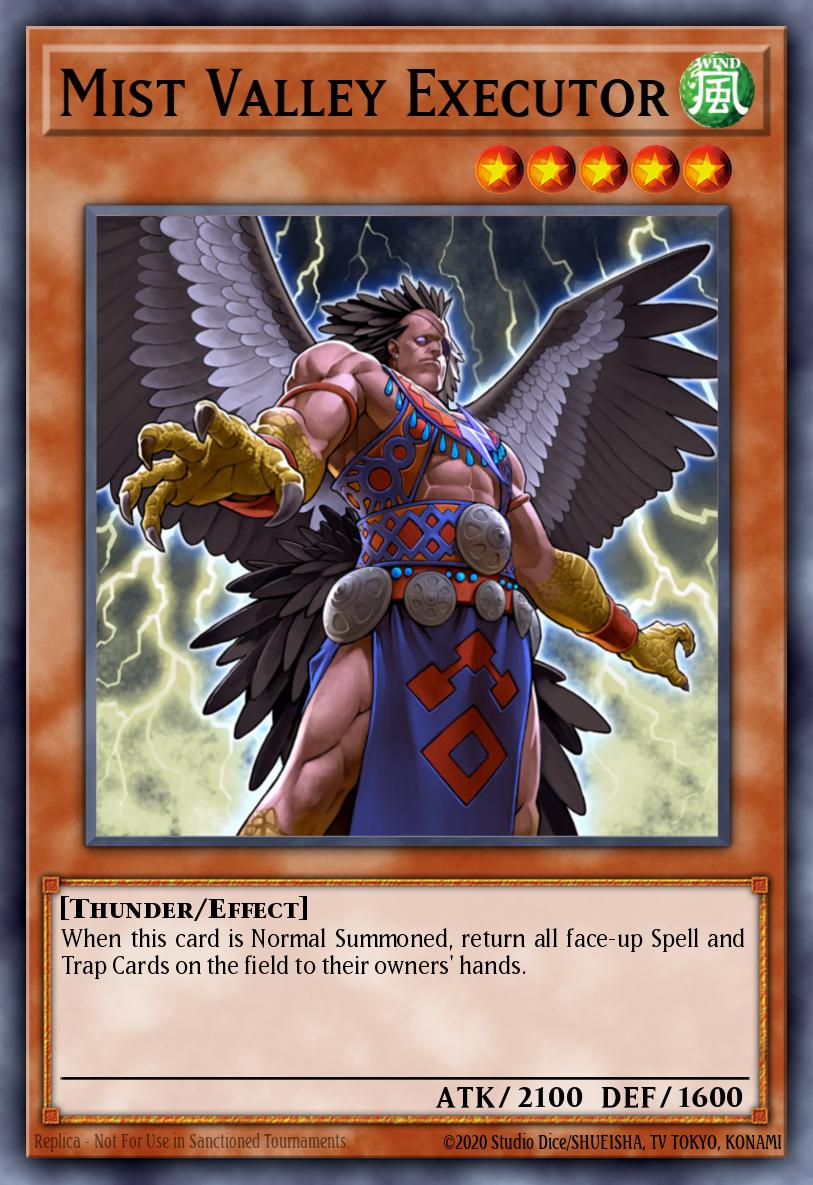 Mist Valley Executor Yu-Gi-Oh card