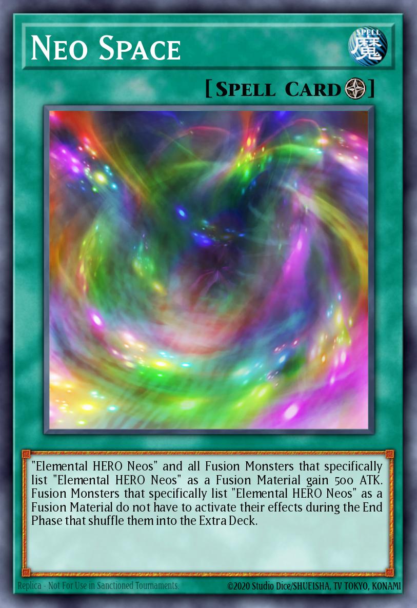 Neo Space Yu-Gi-Oh card