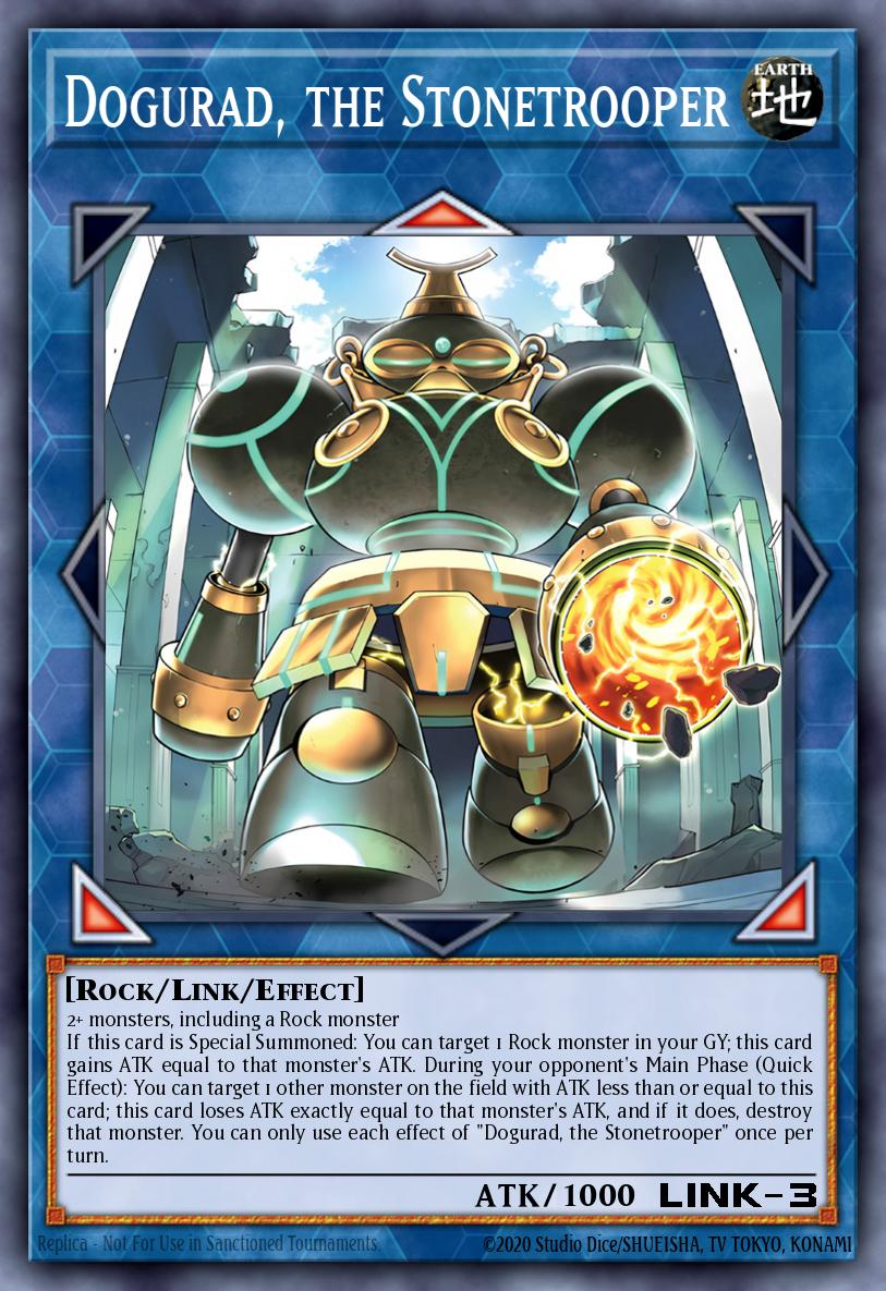 Dogurad, the Stonetrooper Yu-Gi-Oh card