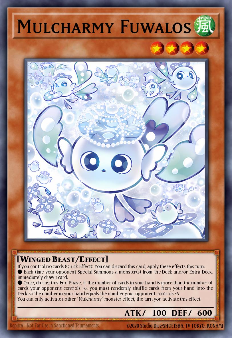 Mulcharmy Fuwalos Yu-Gi-Oh card