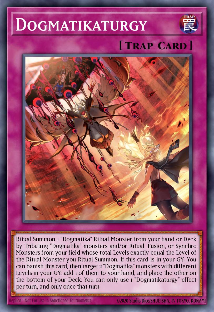 Dogmatikaturgy Yu-Gi-Oh card
