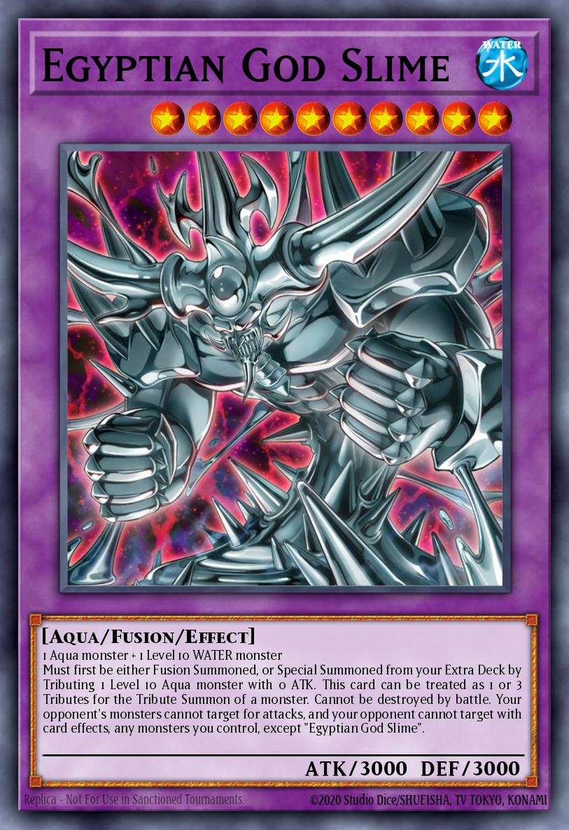 Egyptian God Slime Yu-Gi-Oh card