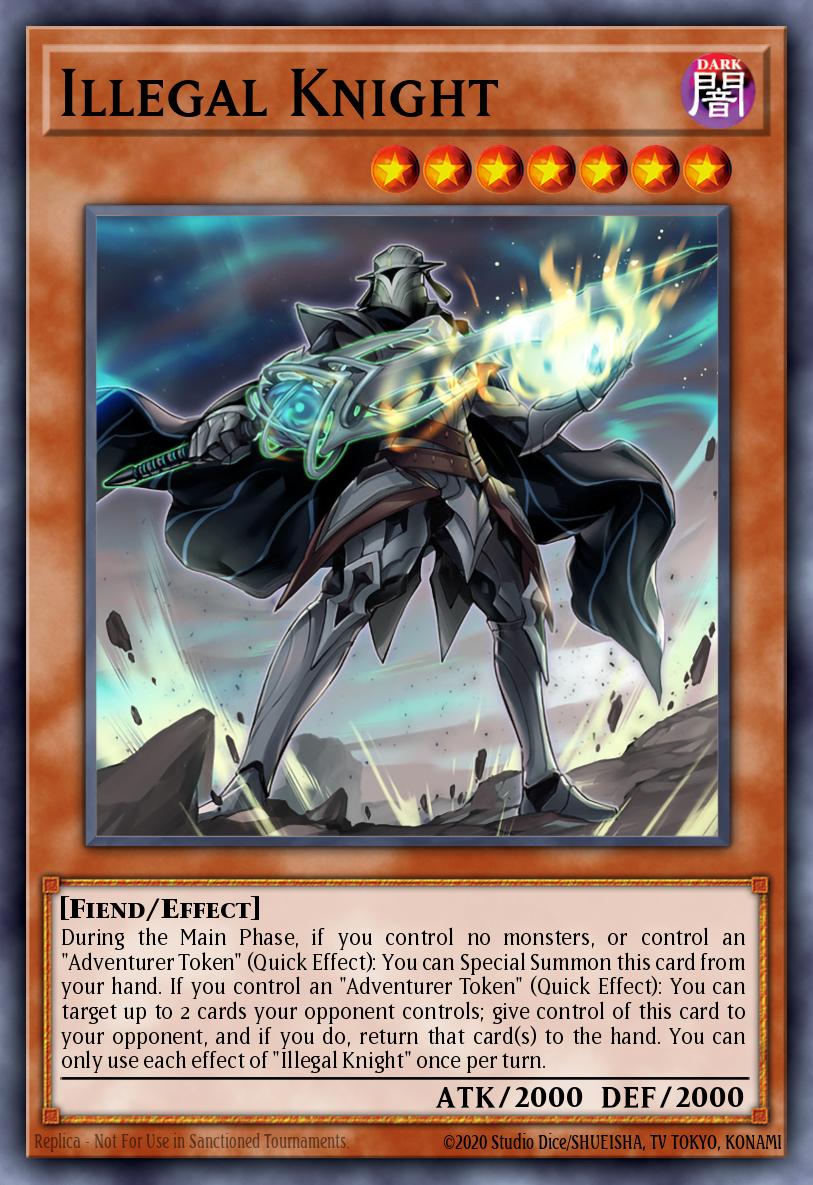 Illegal Knight Yu-Gi-Oh card