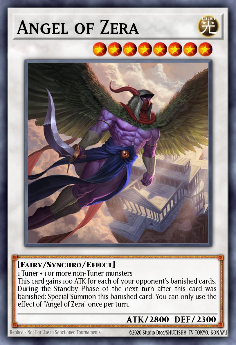 Angel of Zera Yu-Gi-Oh card