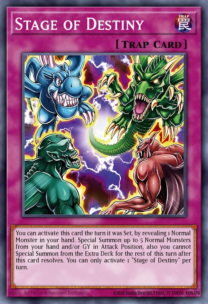 Stage of Destiny Yu-Gi-Oh card