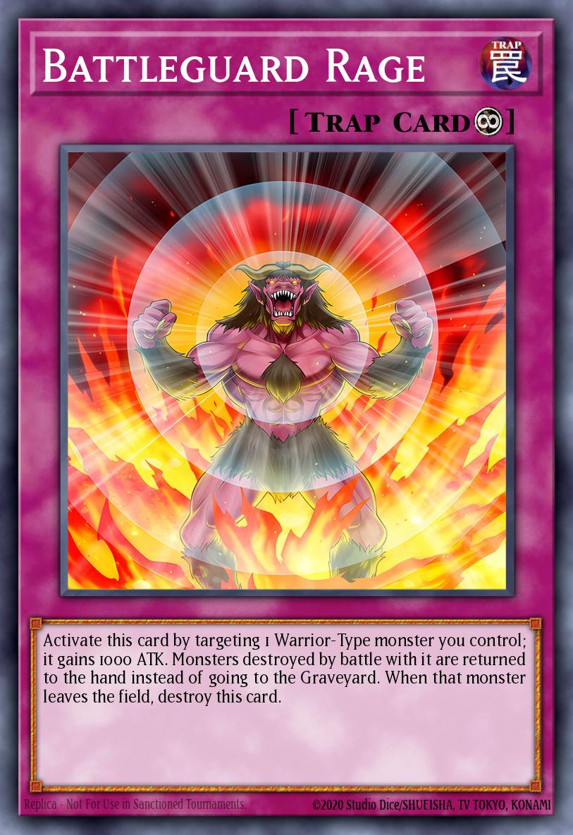 Battleguard Rage Yu-Gi-Oh card