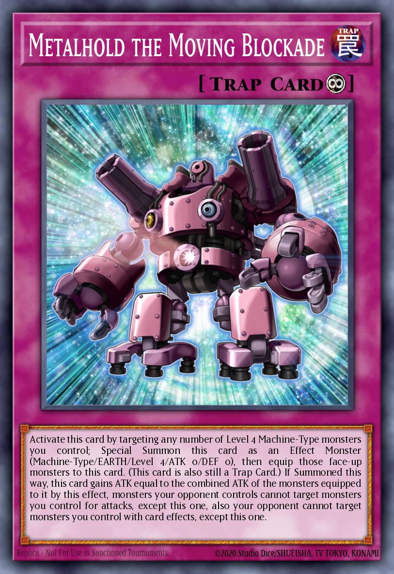 Metalhold the Moving Blockade Yu-Gi-Oh card