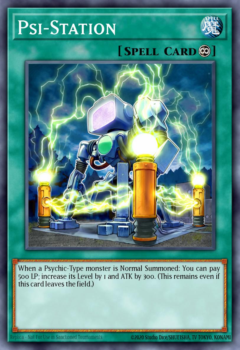 Psi-Station Yu-Gi-Oh card
