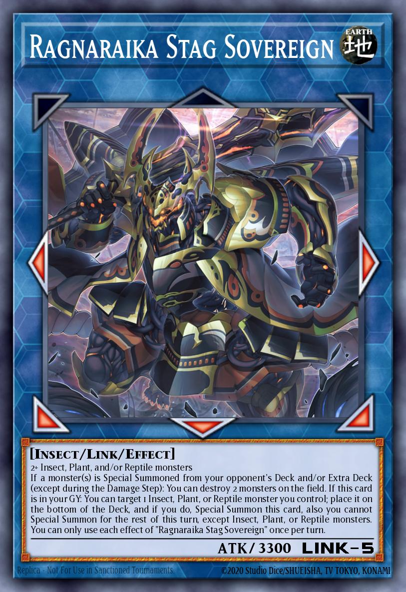 Ragnaraika Stag Sovereign Yu-Gi-Oh card