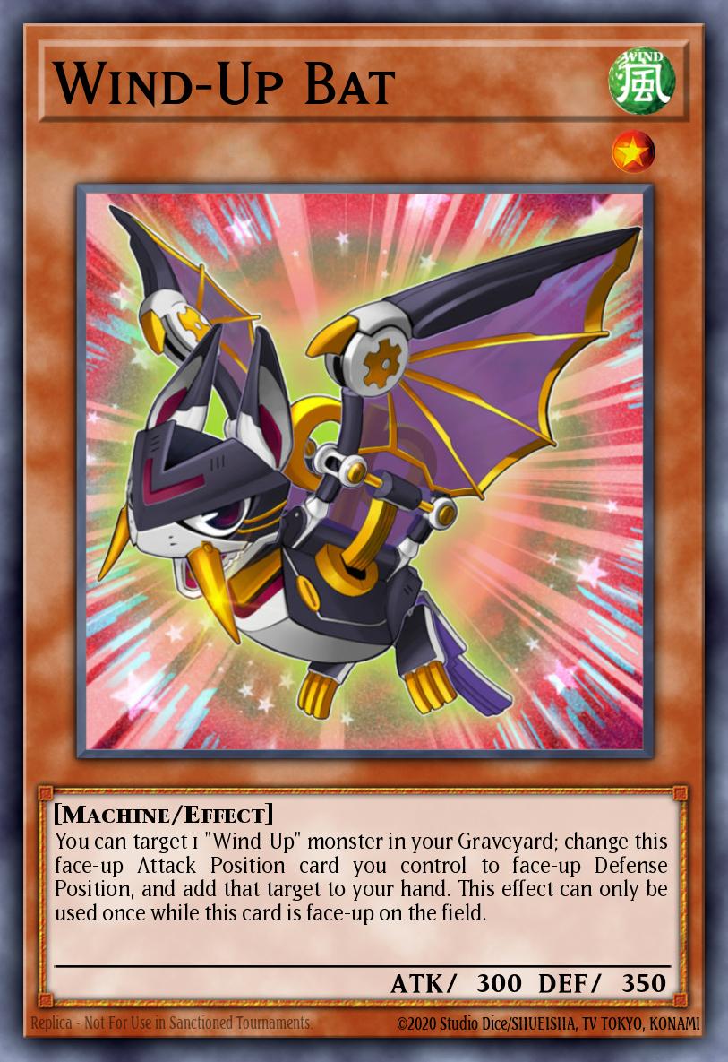 Wind-Up Bat Yu-Gi-Oh card