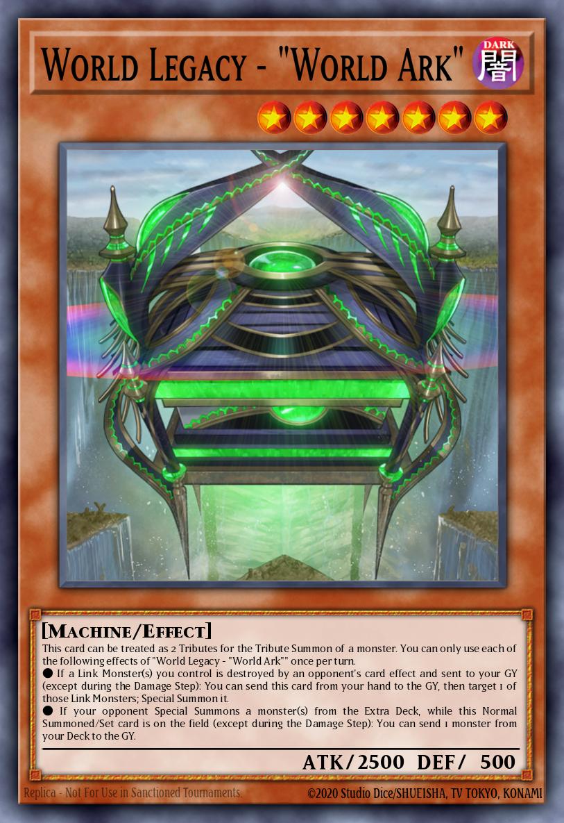 World Legacy - "World Ark" Yu-Gi-Oh card