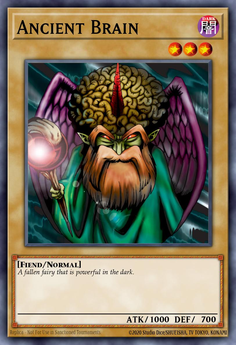 Ancient Brain Yu-Gi-Oh card