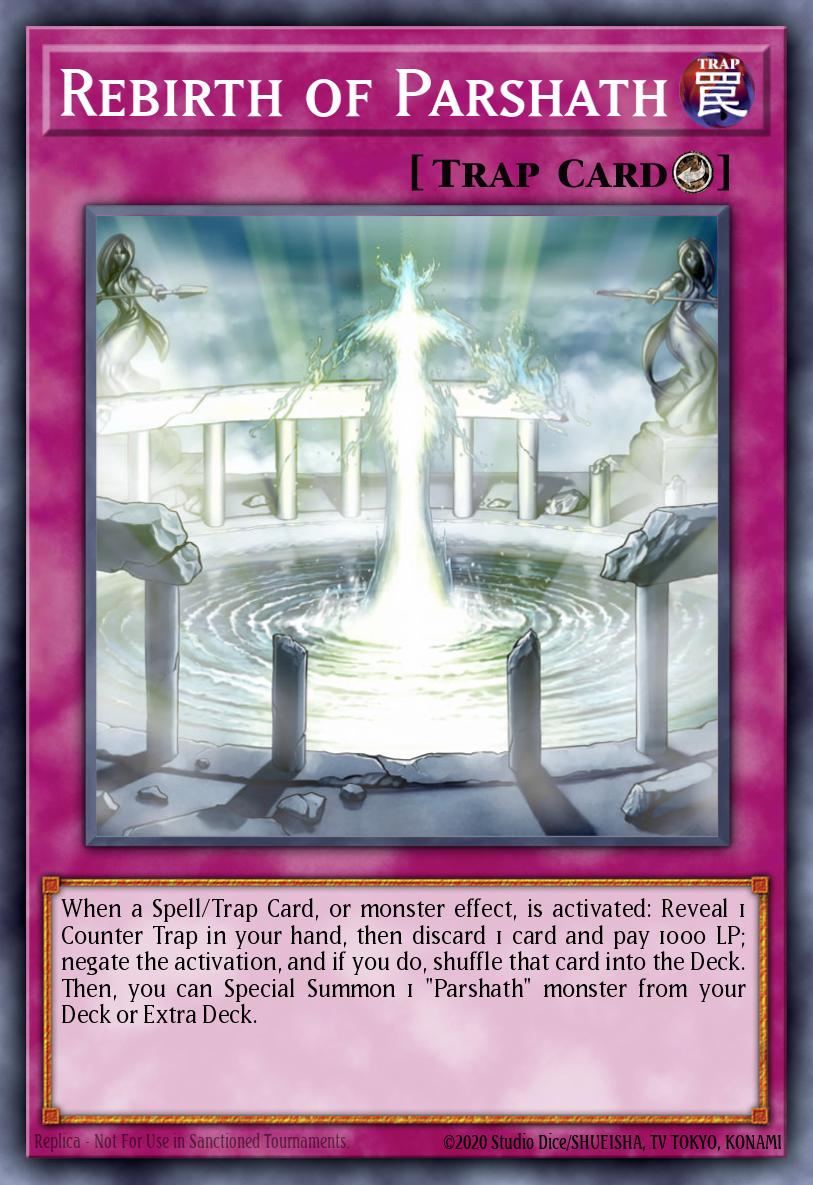 Rebirth of Parshath Yu-Gi-Oh card