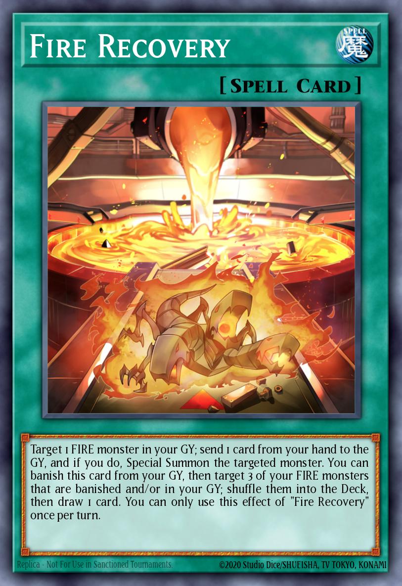 Fire Recovery Yu-Gi-Oh card