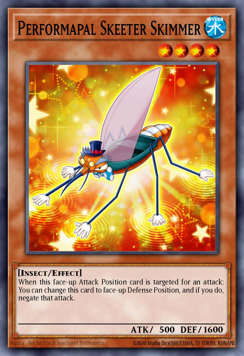 Performapal Skeeter Skimmer Yu-Gi-Oh card