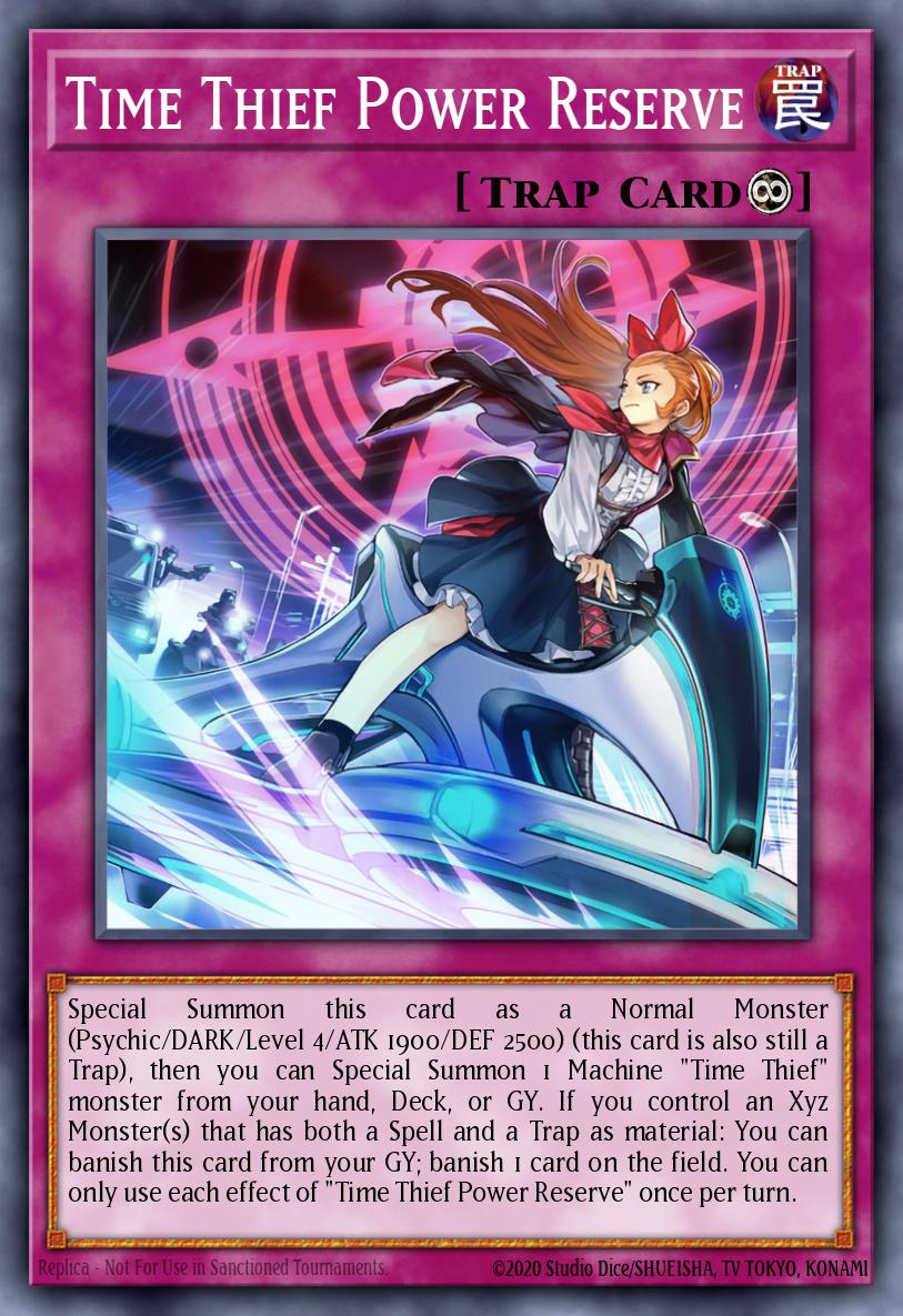 Time Thief Power Reserve Yu-Gi-Oh card
