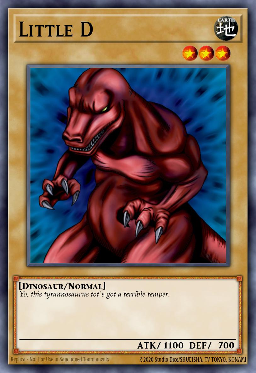 Little D Yu-Gi-Oh card
