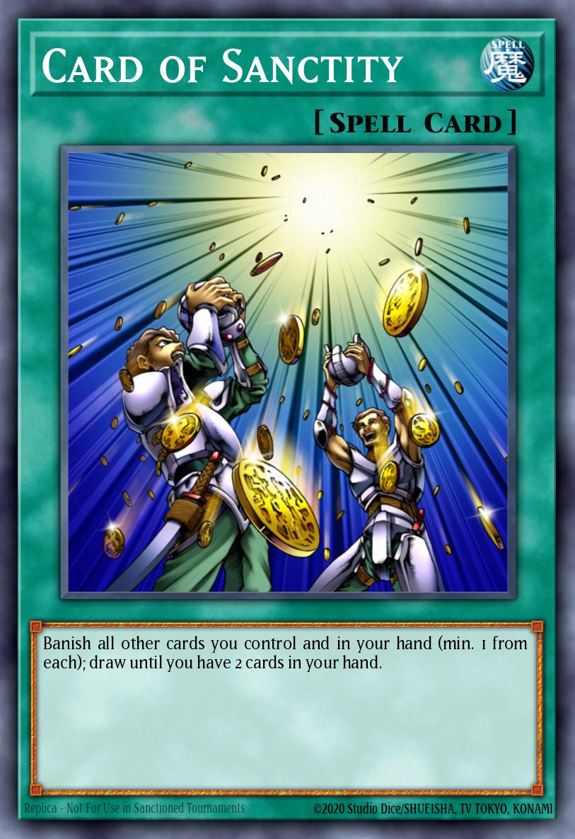 Card of Sanctity Yu-Gi-Oh card