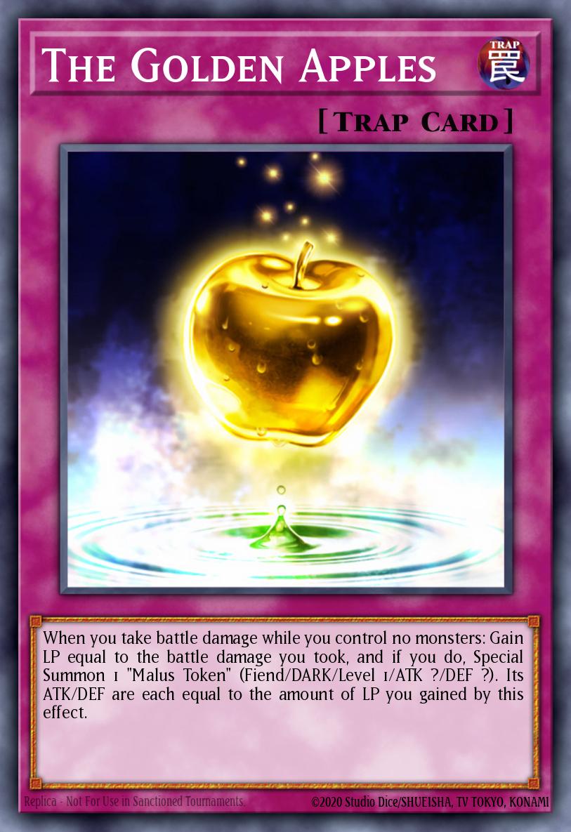 The Golden Apples Yu-Gi-Oh card
