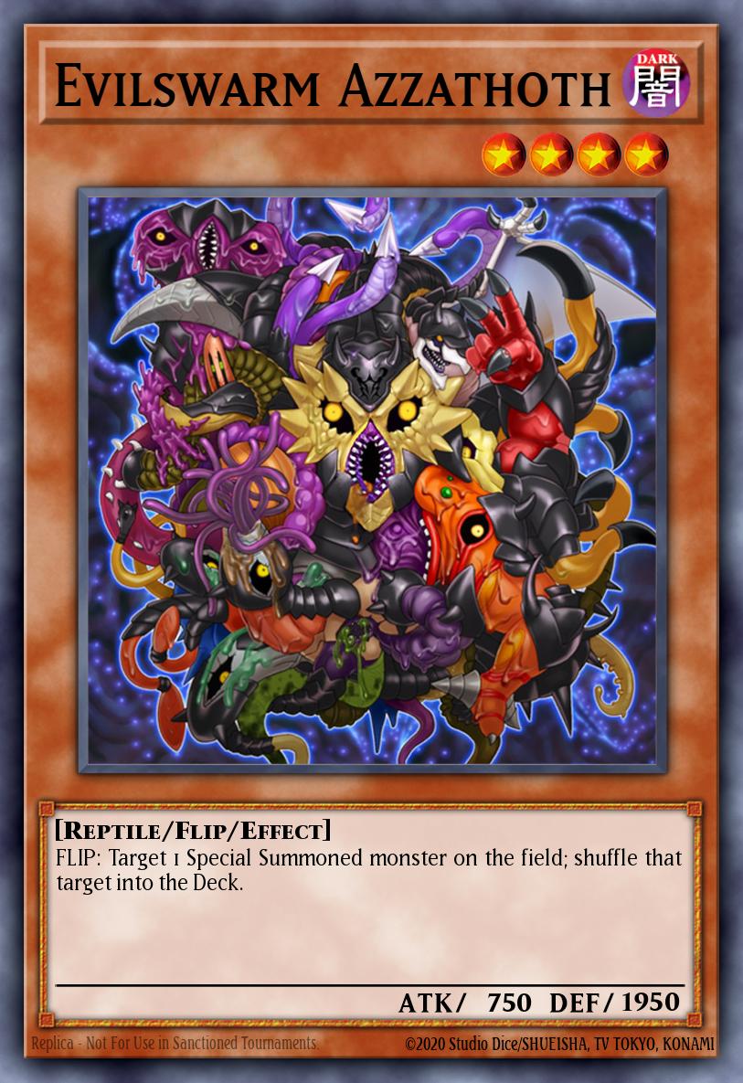 Evilswarm Azzathoth Yu-Gi-Oh card