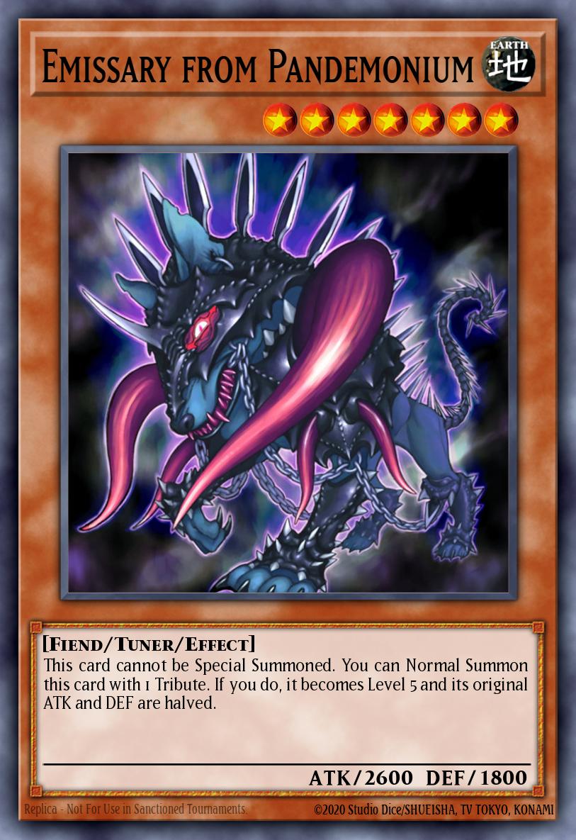 Emissary from Pandemonium Yu-Gi-Oh card