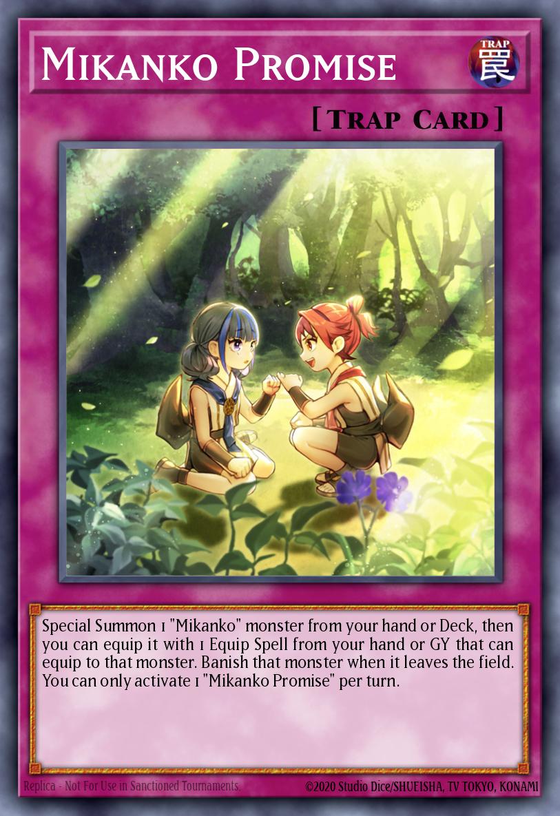Mikanko Promise Yu-Gi-Oh card