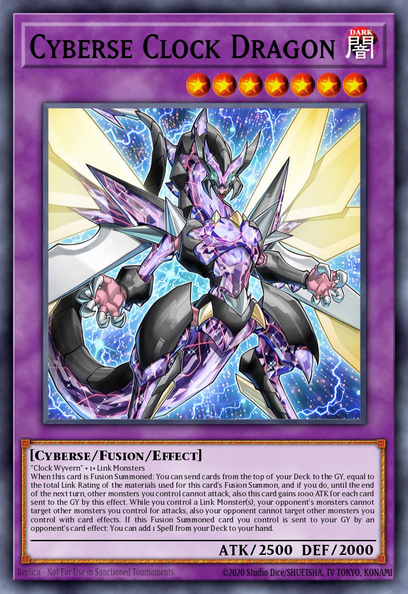 Cyberse Clock Dragon Yu-Gi-Oh card